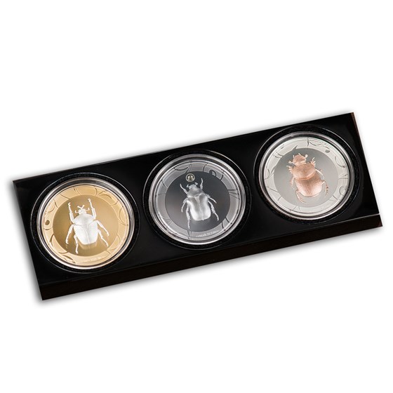 2017 Cook Islands 3-Coin Silver Desert Heat Scarab Selection II 2017 Cook Islands 3-Coin Silver Desert Heat Scarab Selection II